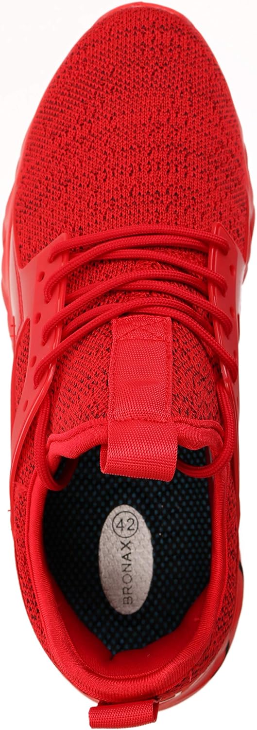 BRONAX Men's Lightweight Tennis Shoes for Casual Wear and Light Training