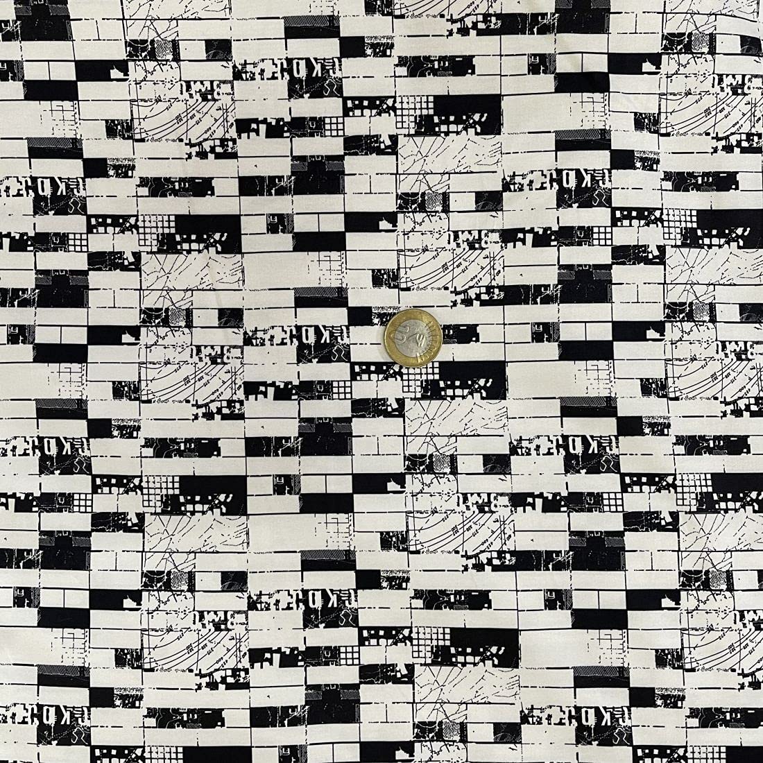 Thermal Heat Cap - Tempcap Pro (Black White Vintage Bricks Print)-image-43