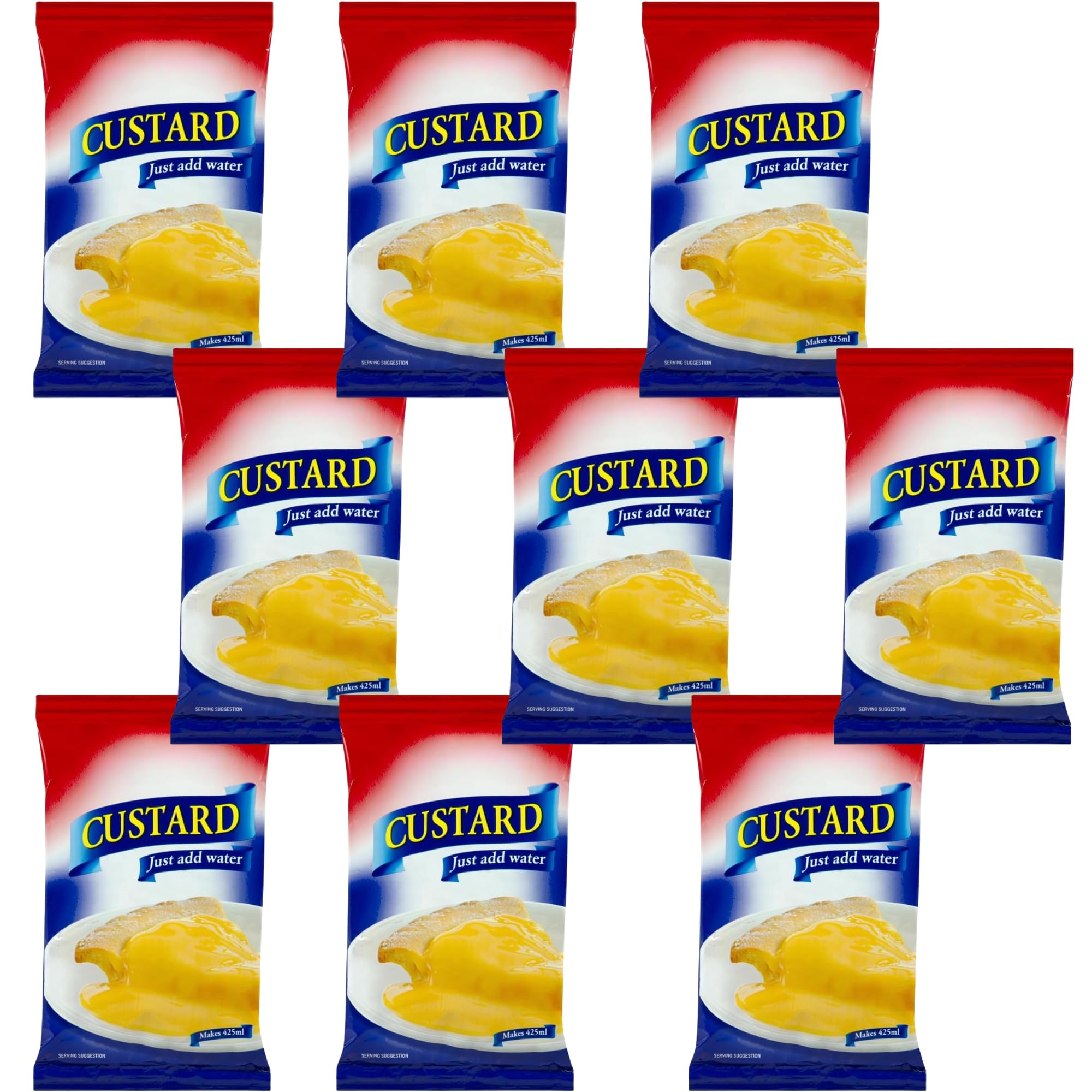 Custard Mix Bundle with Pearce Duffs Instant Custard Mix 72g (9 Pack)