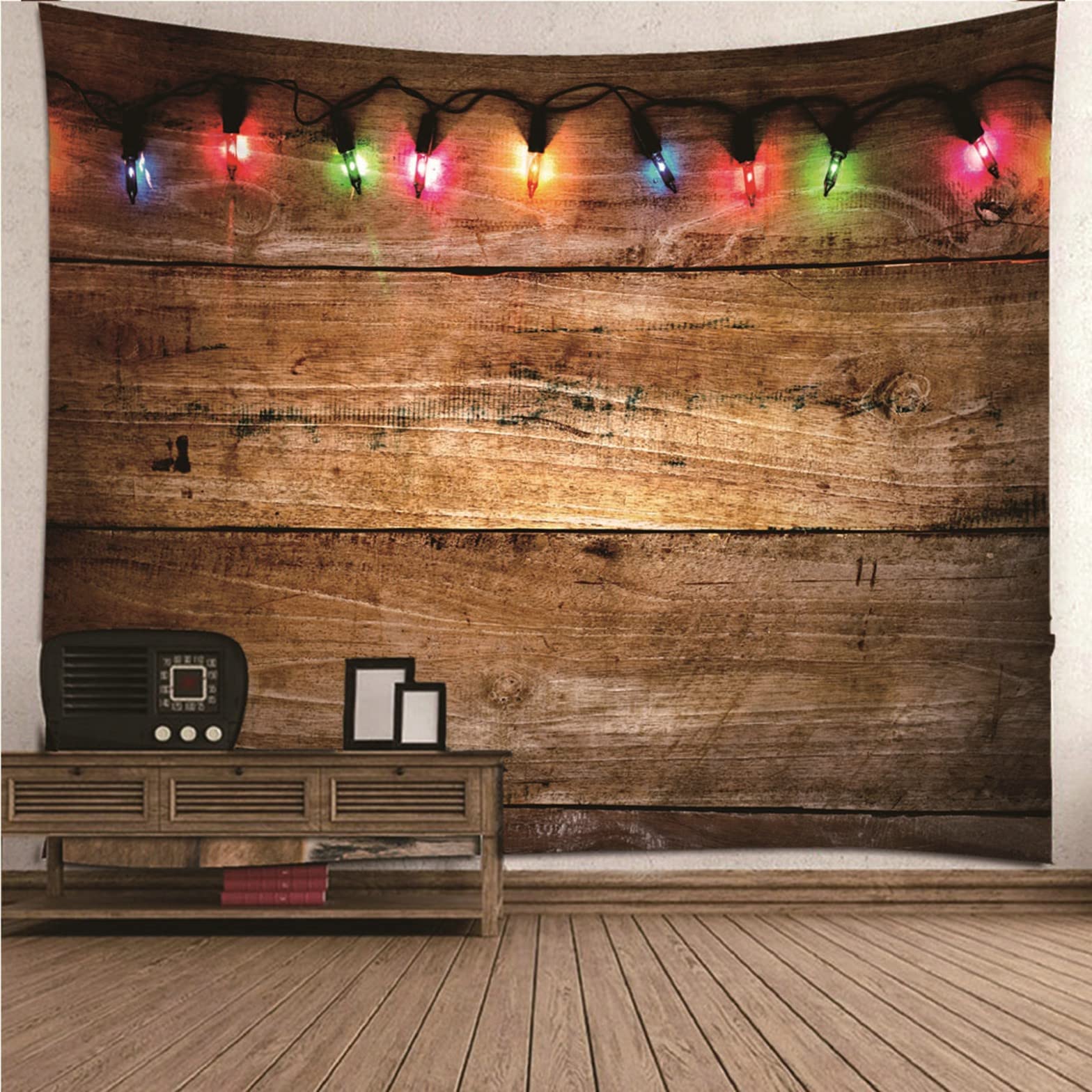 Ethereval Norse Tapestry For Men 3 Bedroom Aesthetic Wood Grain And Colorful Lights Tapestries Funny Wall Living Multicolor Wall Hangings Fabric Decorations 200x150cm