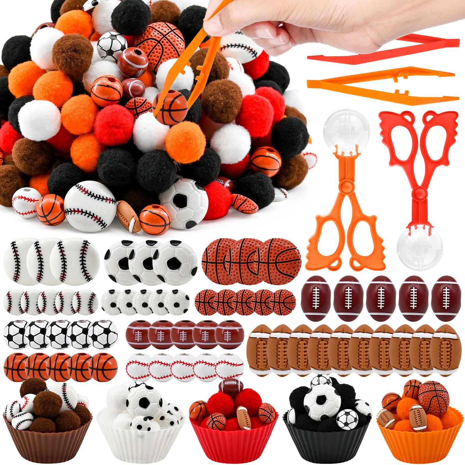 Construction Sensory Bin (Sports)