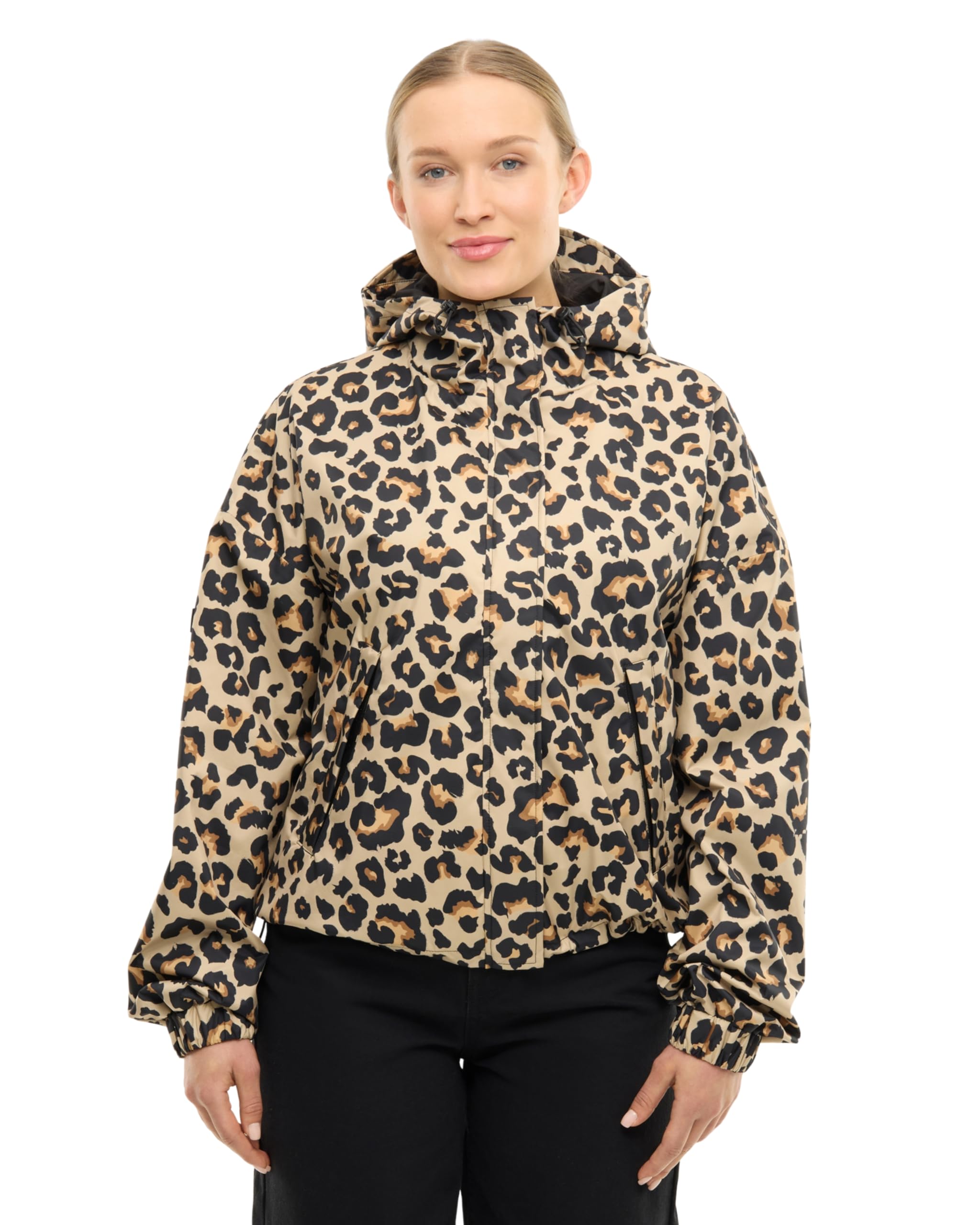 LARKSON Regenjacke Damen Herren - Elin - Regenmantel für Fahrrad Outdoor Festival - Wassersäule 10000 mm - Wasserdichte Jacke mit Verschweißten Nähten - Faltbar