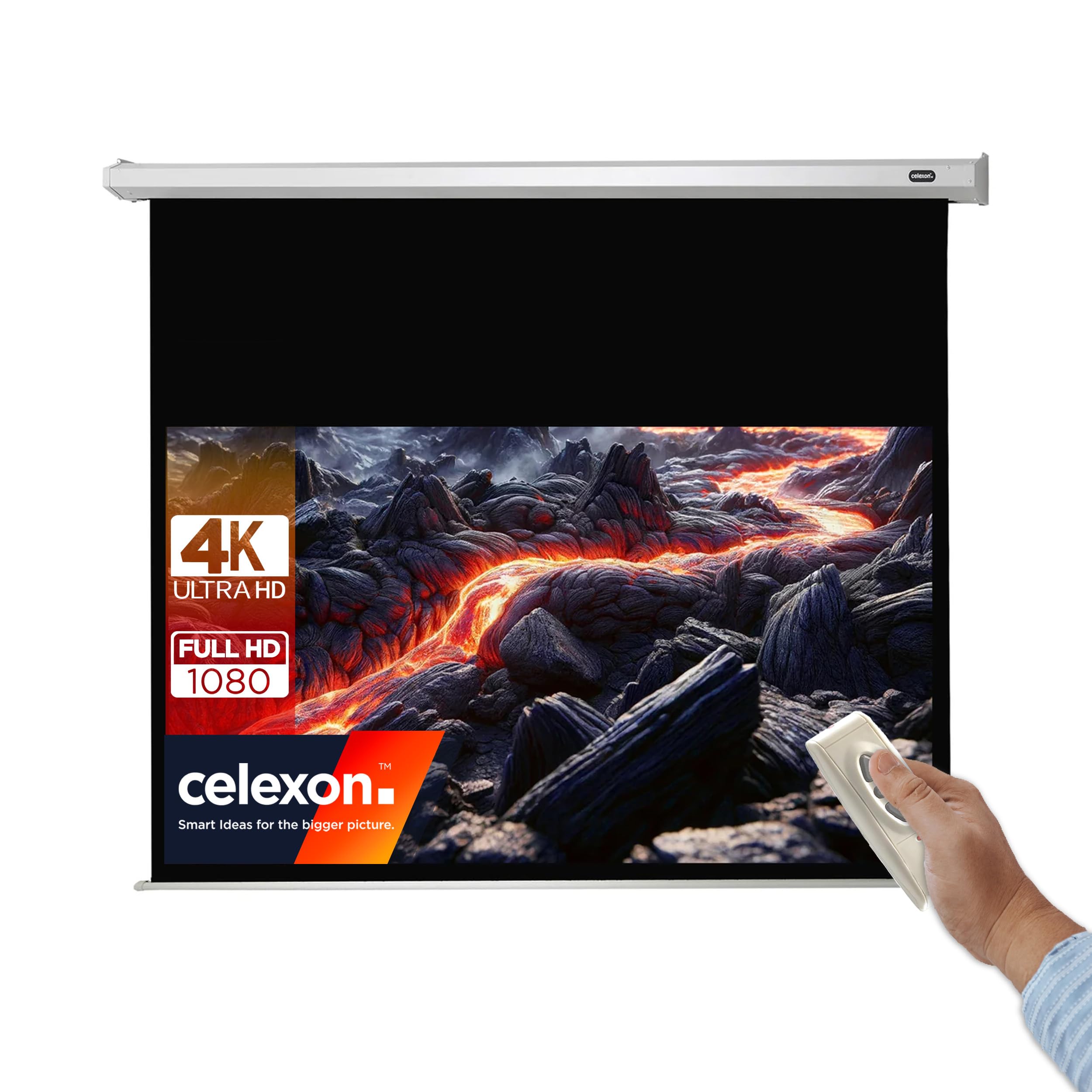 Celexon Leinwand Motor Economy 160 x 90 cm