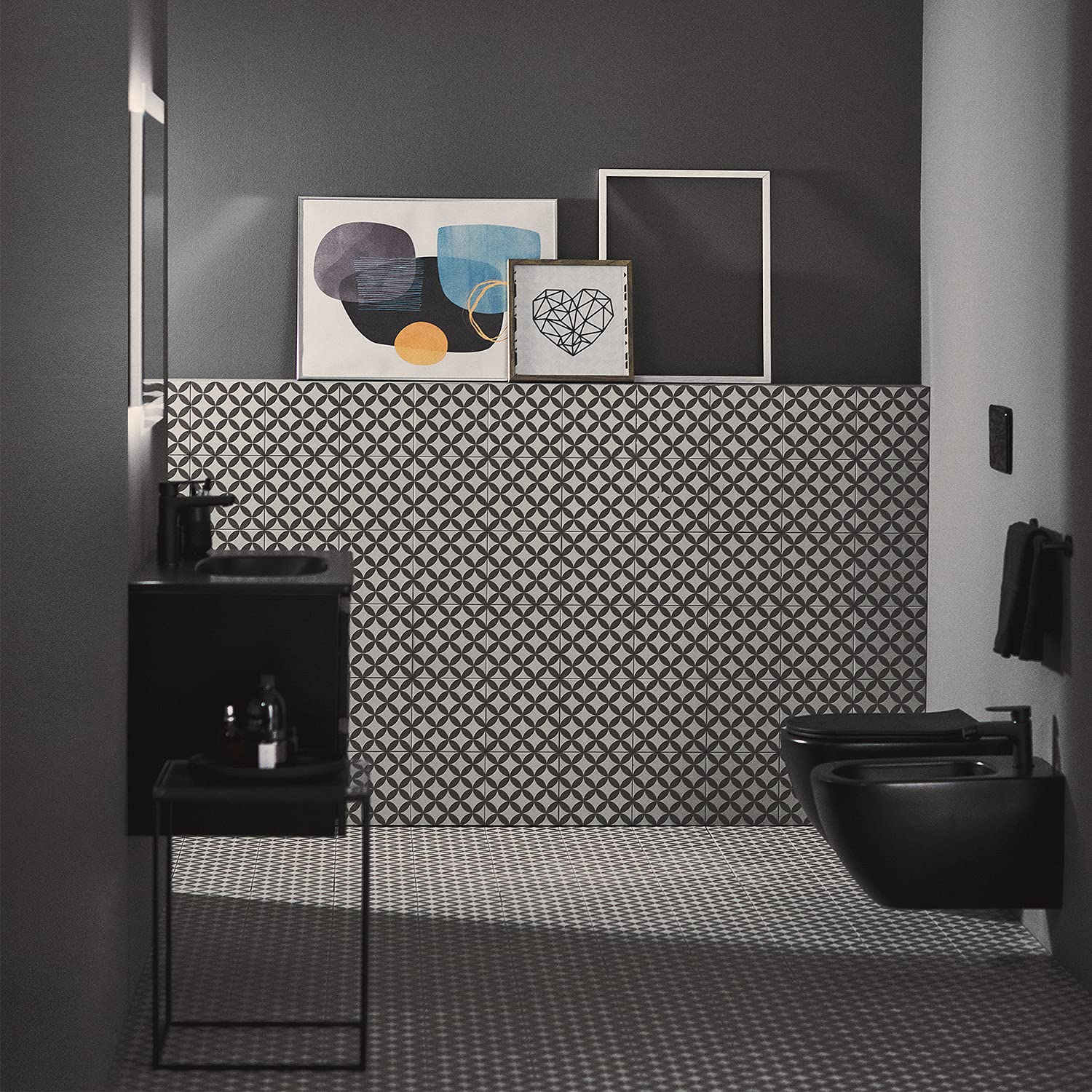 Ideal Standard - Cerafine O Miscelatore Monocomando per Bidet, Nero Seta