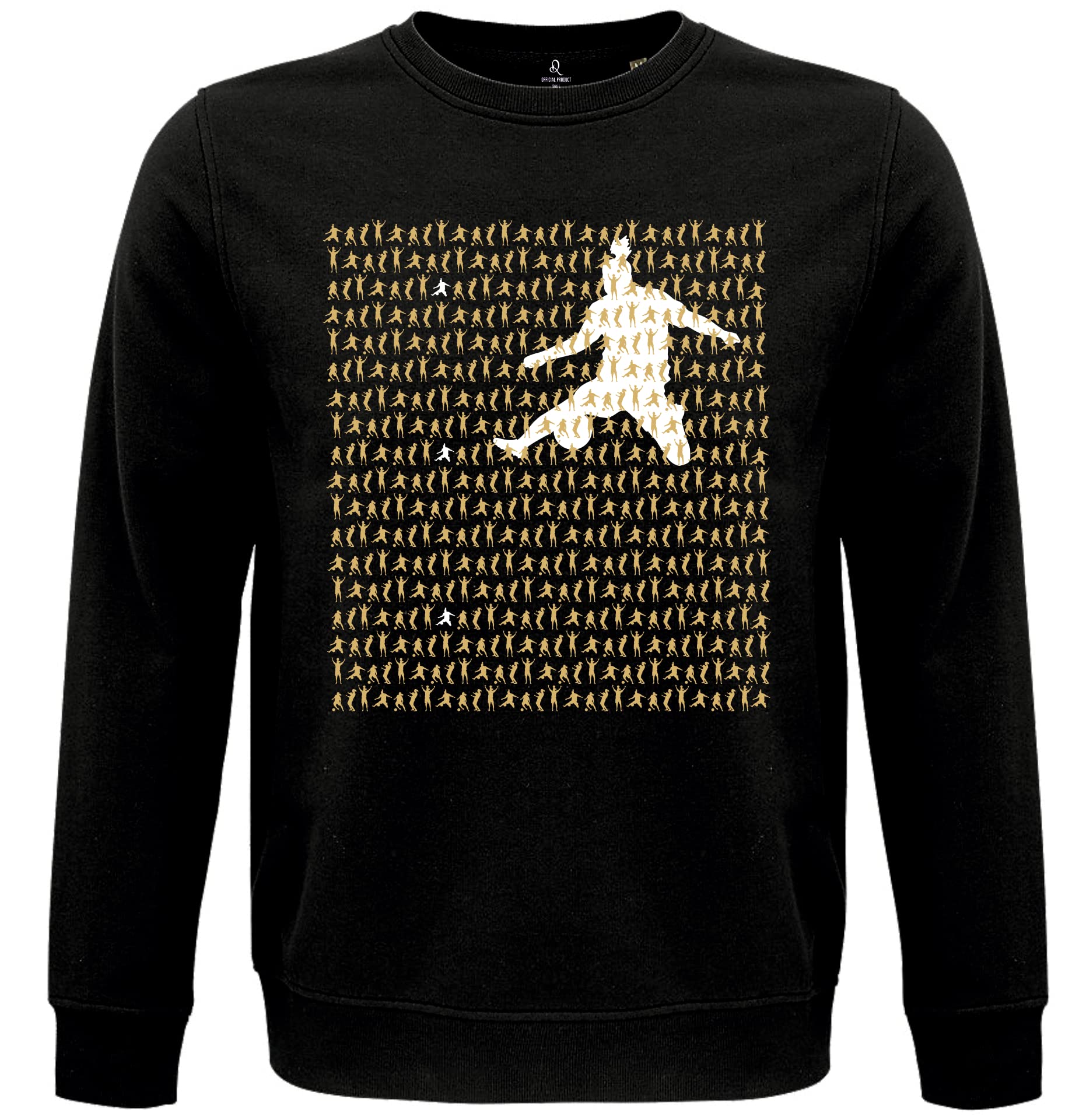 Ronaldinho10, Sweatshirt, Official Product, Crewneck Black, Skill