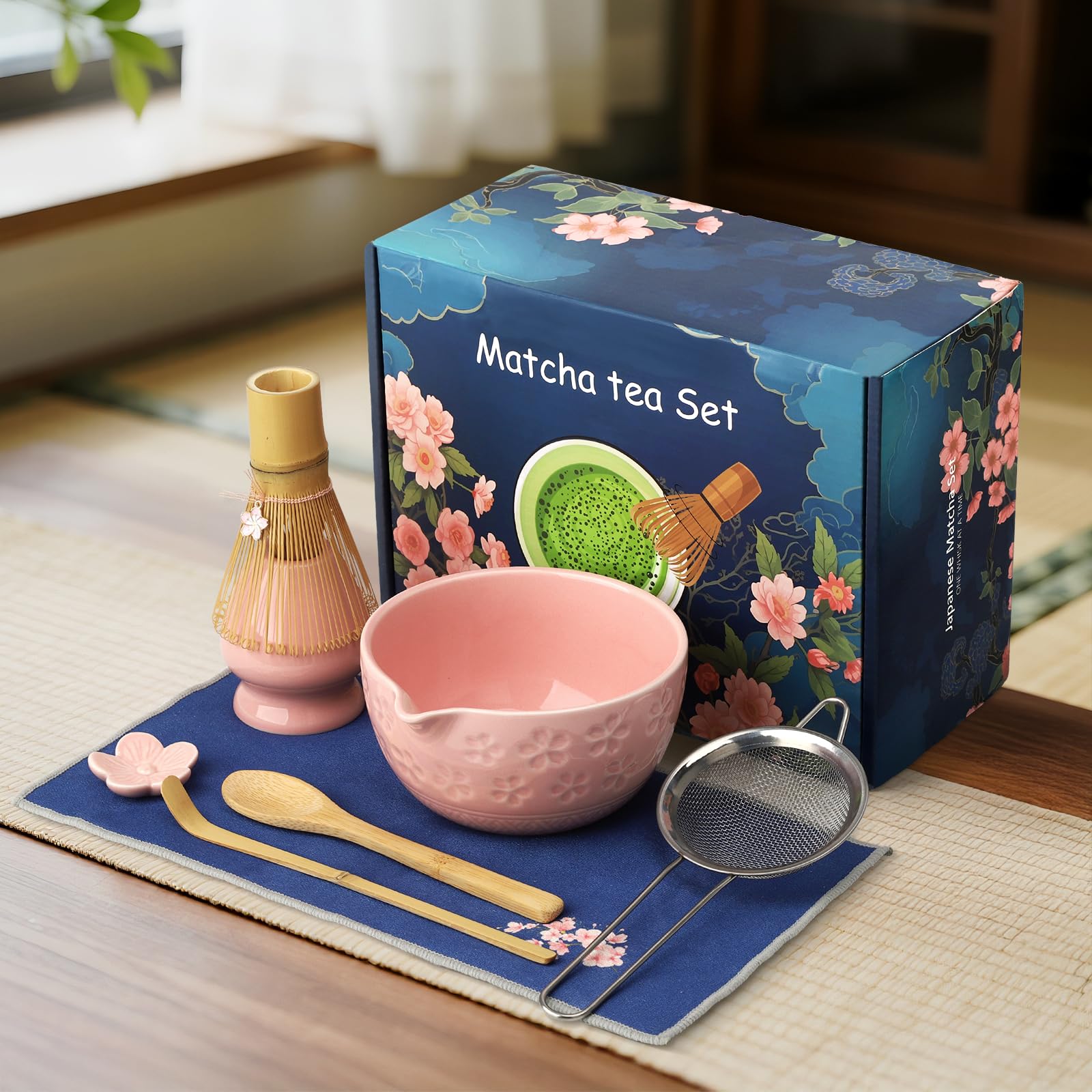 Amazon.com: TUFGAM Matcha Whisk Set, Birthday Gifts for Women Mom