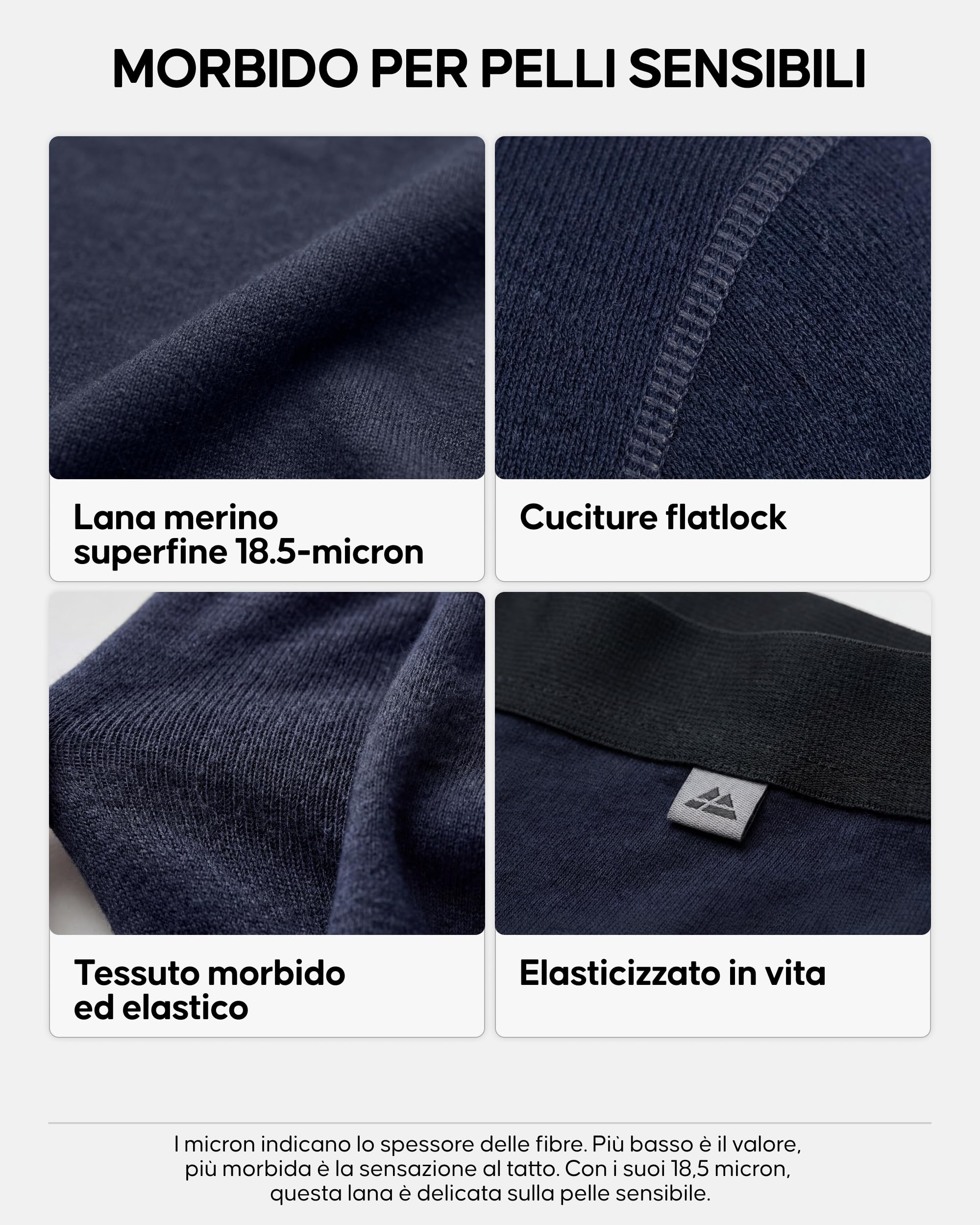 DANISH ENDURANCE Completo Termico Lana Merino Donna, Nero, XXL | Set termico in Lana Merino 180g/m², anti-odore e traspirante, cuciture piatte senza etichette, per sci, trekking e casa