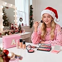 Vista 2 de TOPEAST - Bolso de maquillaje para mujer, Rosado, Z