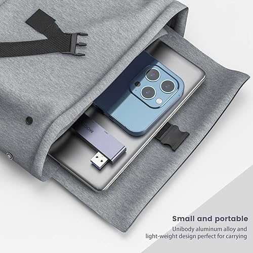 Miniatura 6 de Fidioto Concentrador USB, divisor USB de 4 puertos (1 concentrador 3.0, 3 concentradores 2.0), divisor USB para laptop, PC con Windows, Mac,