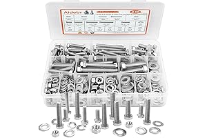 Assortment Kit 1/4-20, 5/16-18,3/8-16 Hex Head Bolt Kit