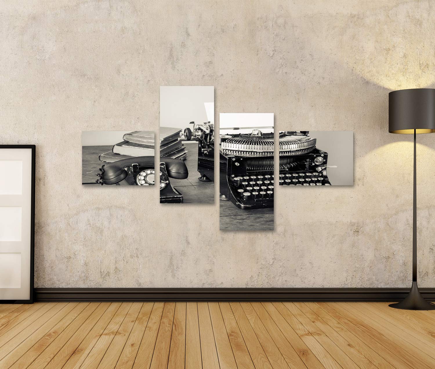 islandburner Tableau imprimé sur toile vintage pour matériel de bureau GarG-4LPx