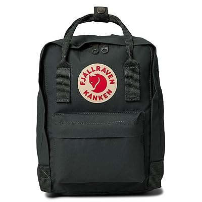 Fjallraven Kanken Mini Backpack Bags Forest Green, Vinyl