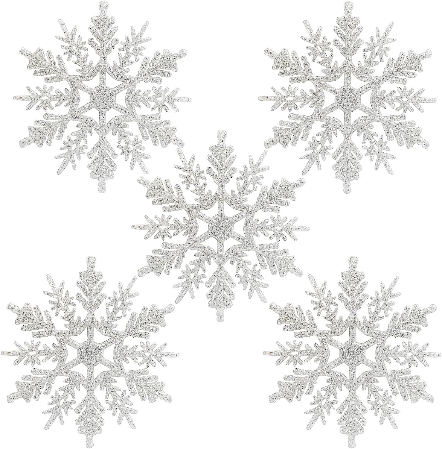 NALER オーナメント 雪の結晶 24個 直径約10.5cm NALER オーナメント 雪の結晶 24個 直径約10.5cm NALER オーナメント