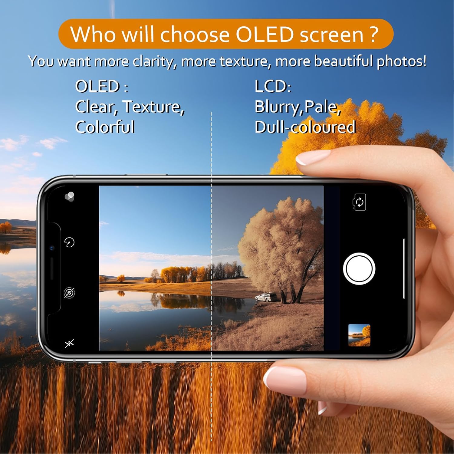 XLX OLED for iPhone 11 Pro Max Screen Replacement, 6.5 Inch OLED COF FHD Display 3D Touch Digitizer Assembly Compatible with Model A2161, A2218, A2220(Real OLED,No Tools)