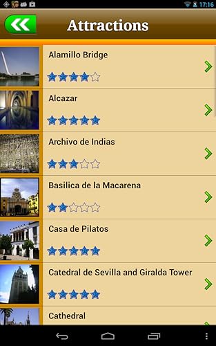 Seville Offline Map Travel Guide(Kindle Tablet Edition) #TOP3