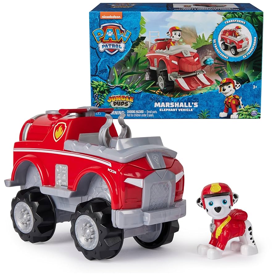 リクエスト出品　Paw Patrol ニャンパトロール マーシャルビーグル Amazon.co.jp: パウパトロール トイビークルテーマ マーシャル