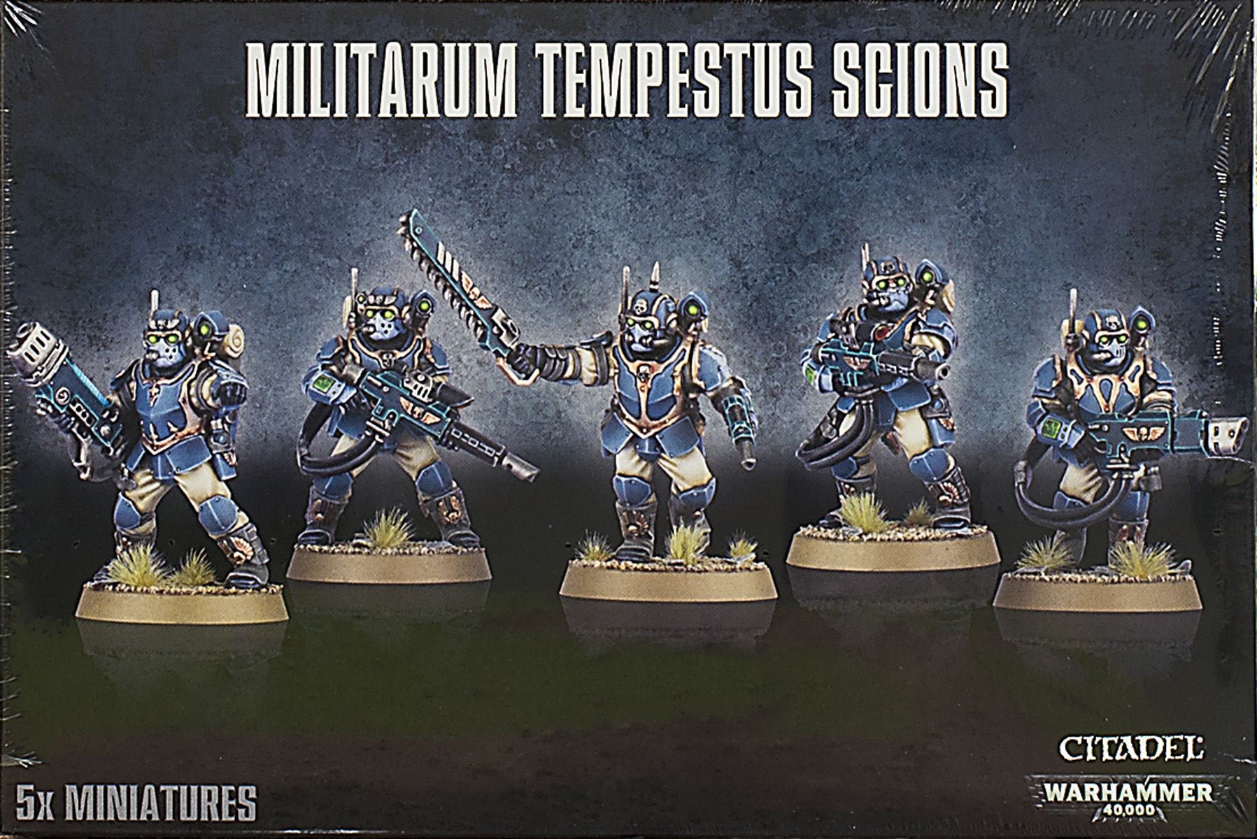 Games Workshop 99120105055" Militarum Tempestus Scions Tabletop and Miniature Game