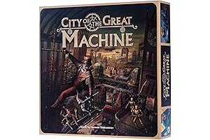 City of the Great Machine: An Intriguing Turing Machine Board Game