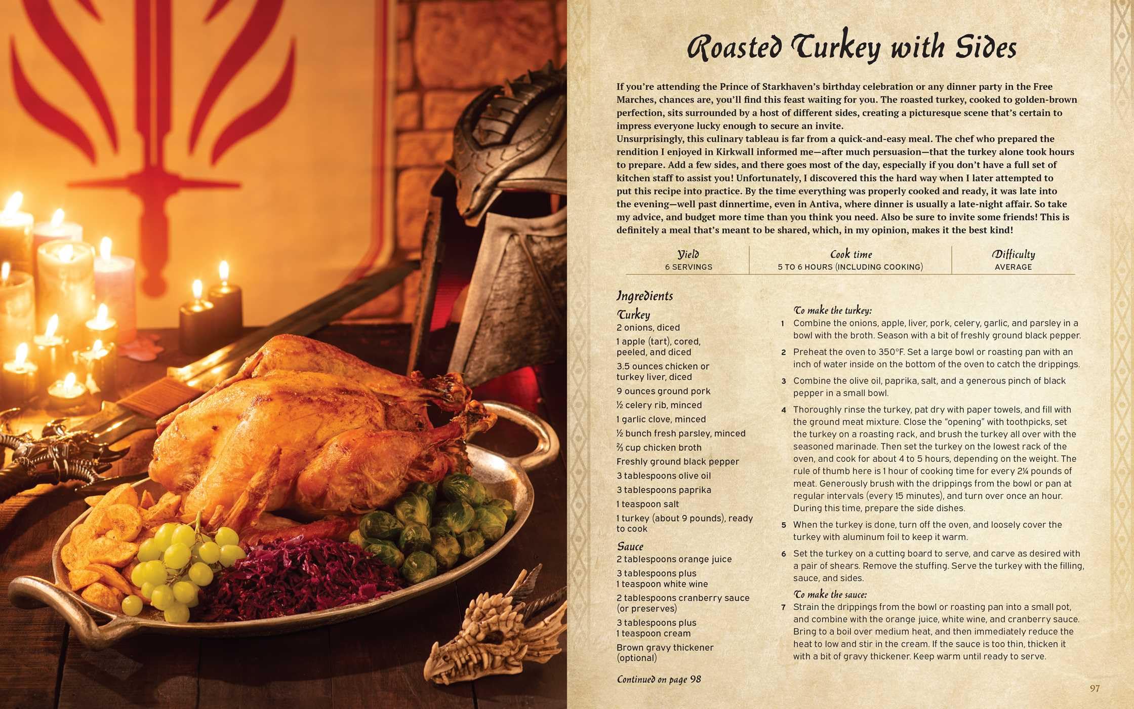 Dragon Age: The Official Cookbook: Taste of Thedas