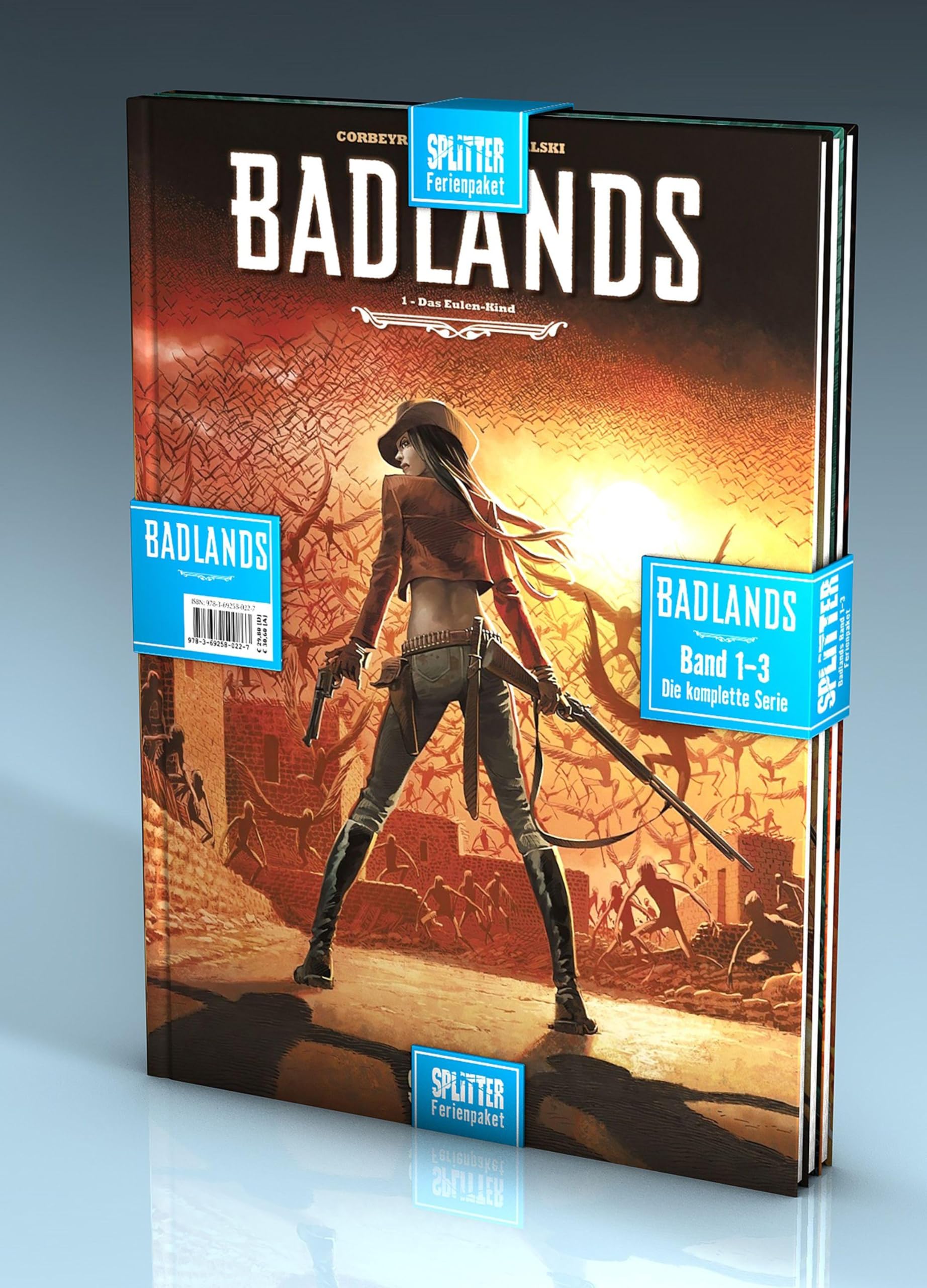Badlands Ferienpaket: Alle 3 Bände des Dark Fantasy Western Crossovers in einem Paket!