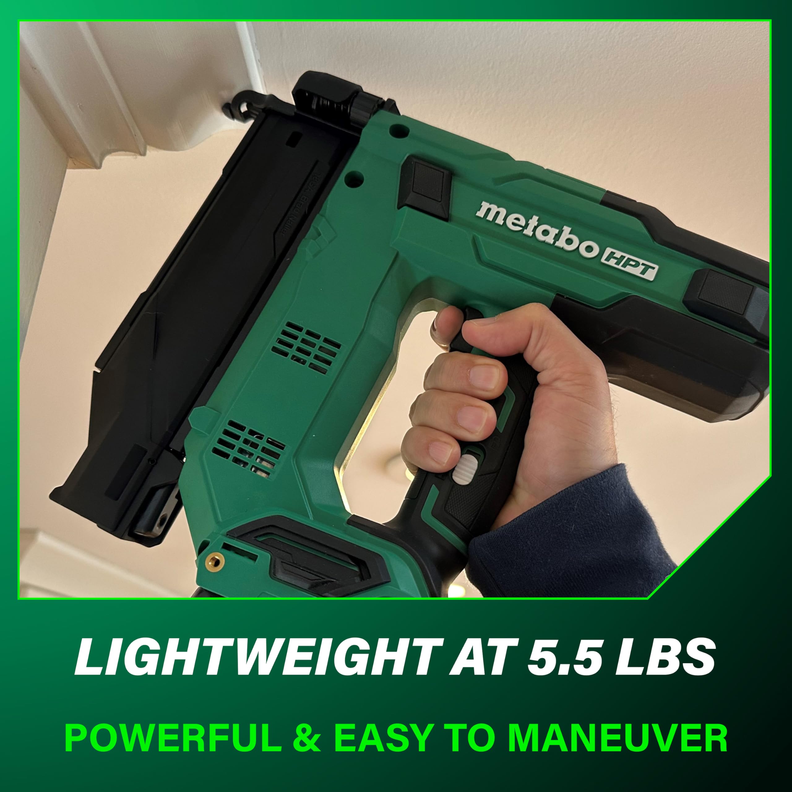 Metabo HPT 18V Cordless Brad Nailer Kit -9 Metabo HPT 18V Cordless Brad Nailer Kit -9