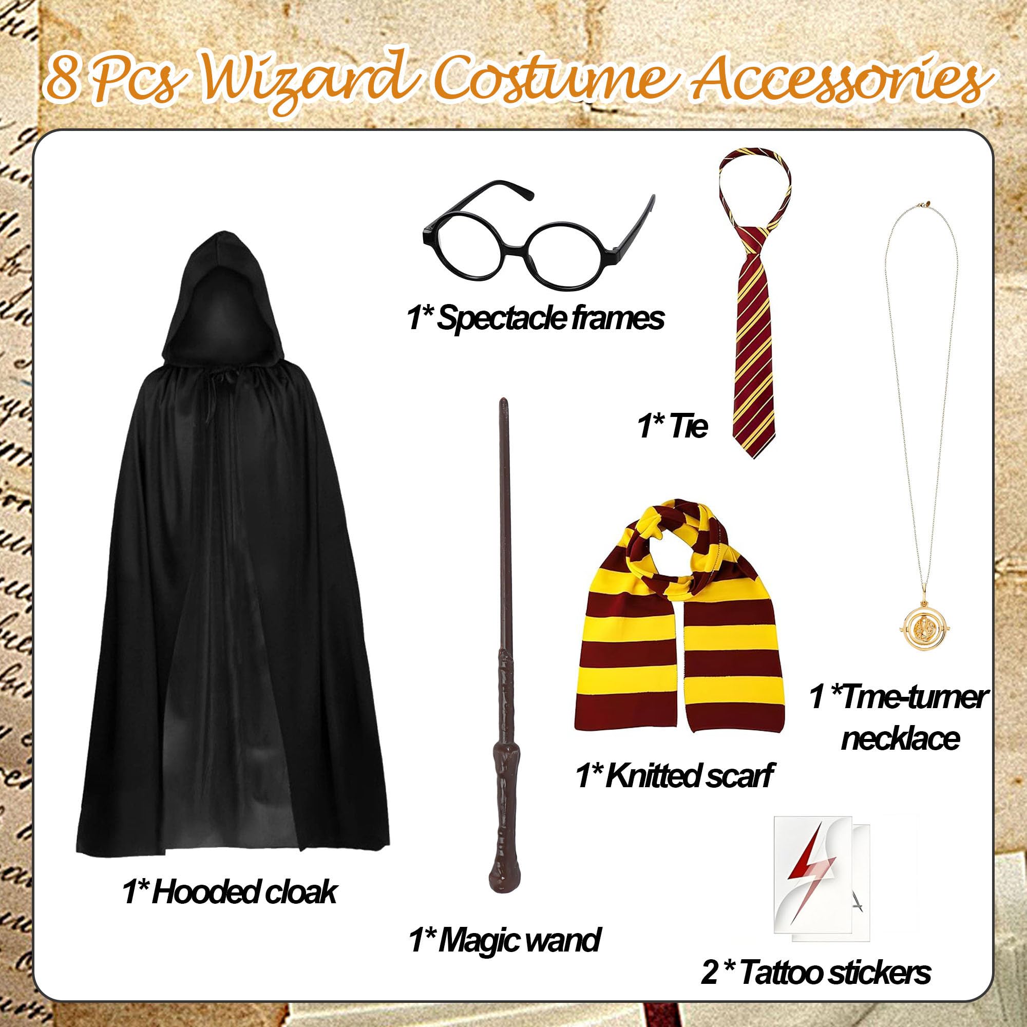 Wizard Costume Accessories - Image 2