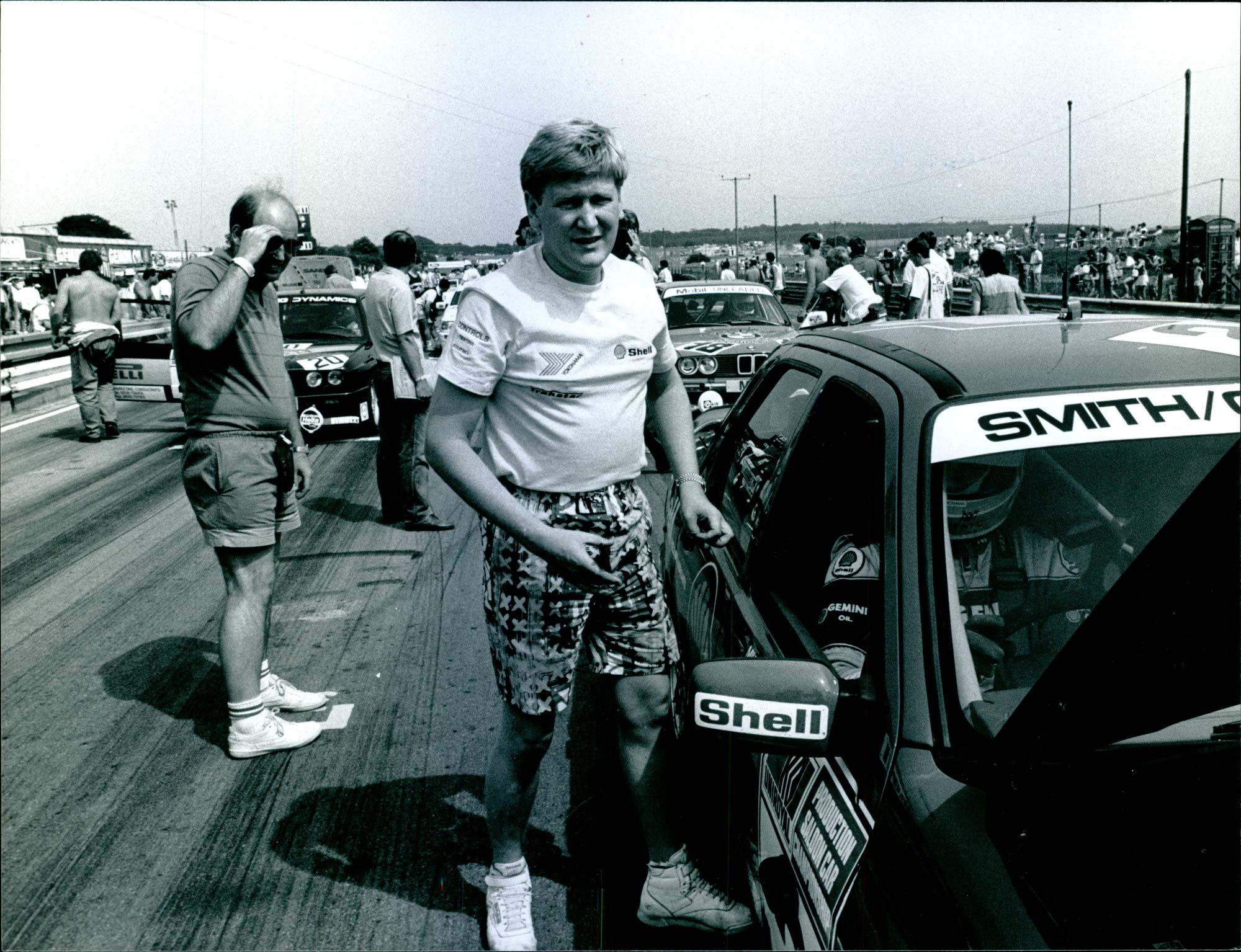 Vintage photo of Mike Smith.