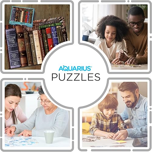 Miniatura 4 de AQUARIUS Rompecabezas de libros de hechizos y pociones (rompecabezas de 1000 piezas), sin deslumbramiento, ajuste de precisión, 22 x 28 pulgadas