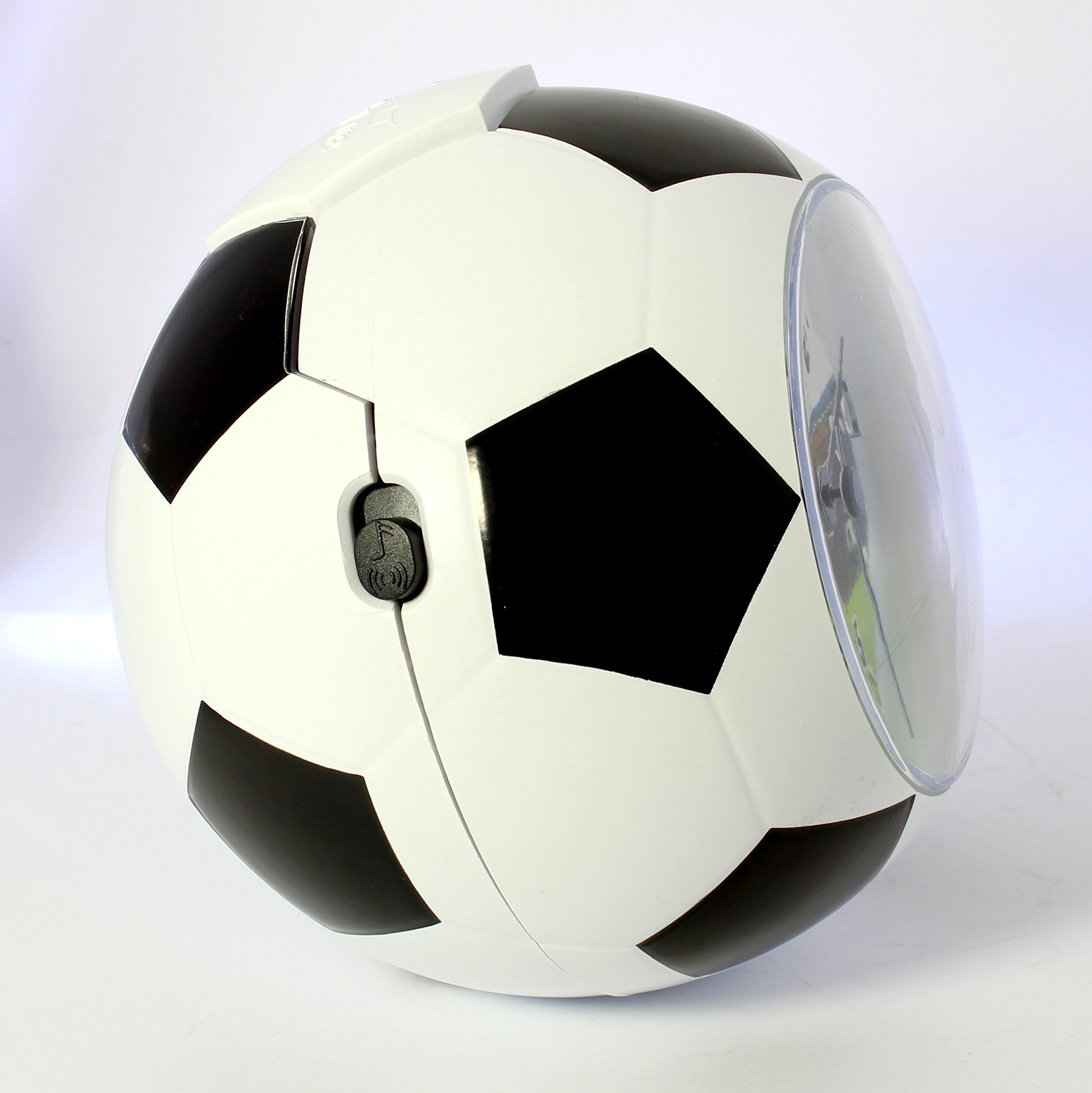 Atlanta 1199 Fußball-Wecker für Kinder mit Leisegang