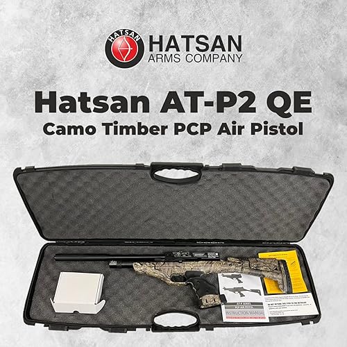 Miniatura 3 de Hatsan at-P2 QE Tact PCP Pistola de aire de madera con paquete incluido