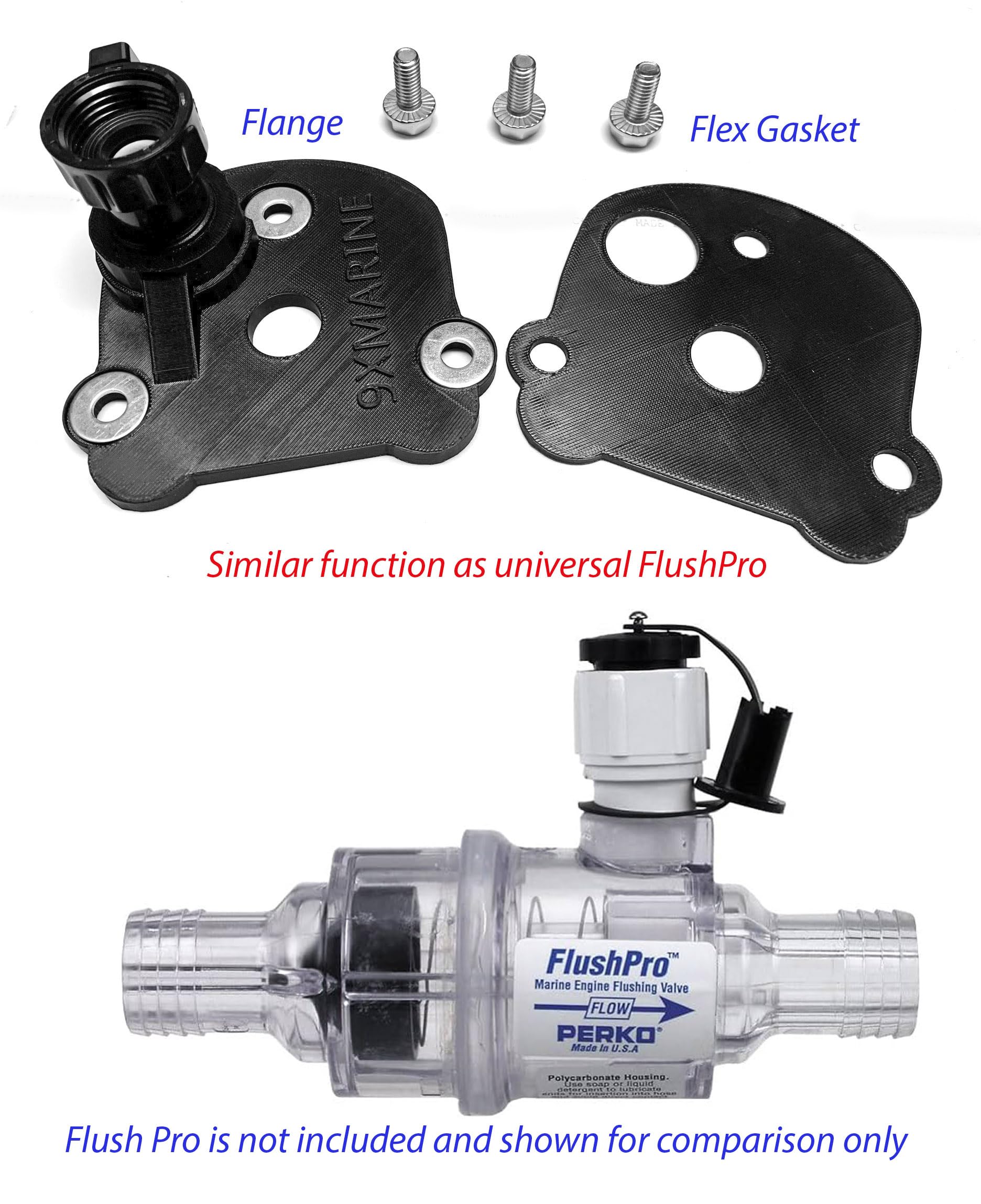 Flush Buddy Inboard Engine Adjustable Motor Flusher (Panther)