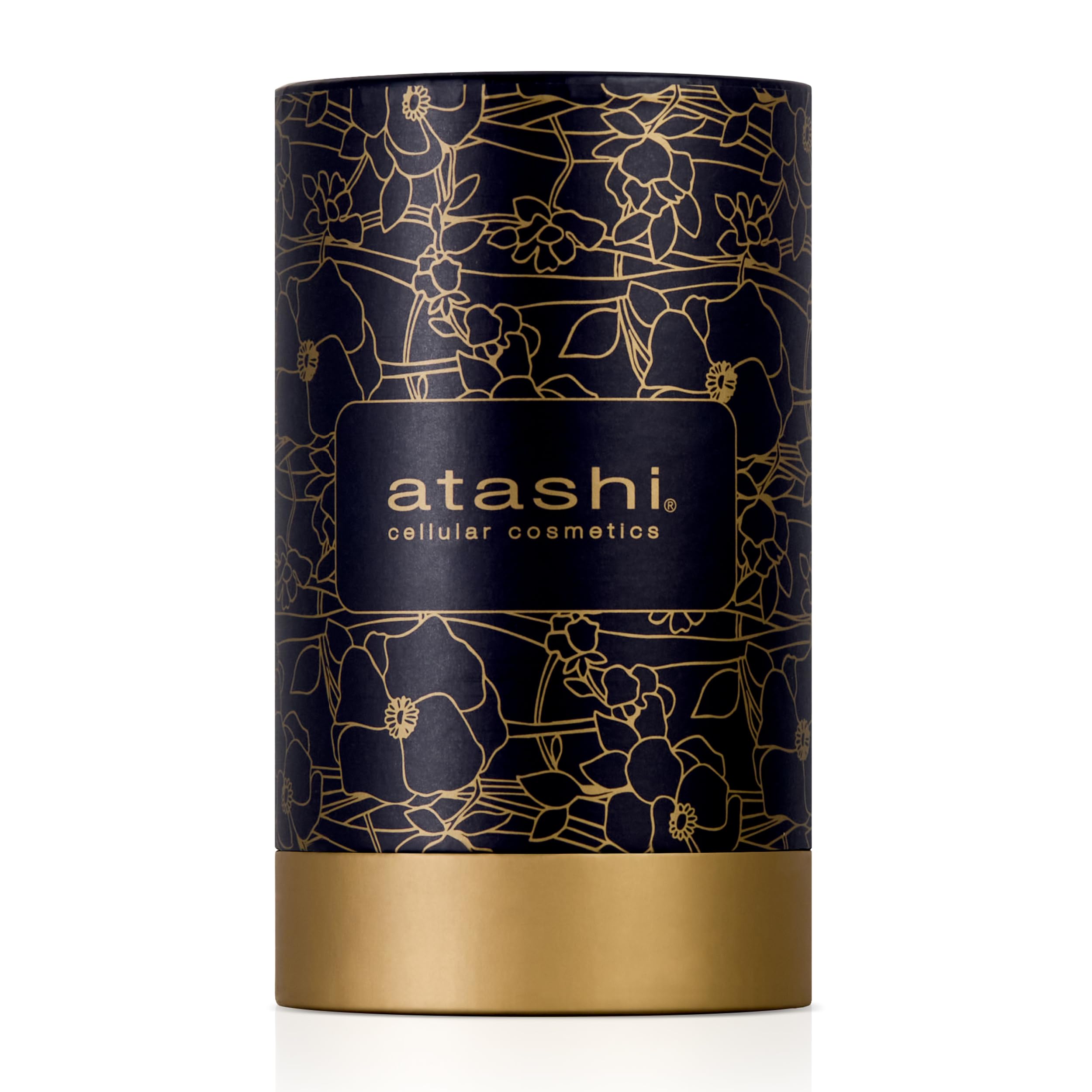 Atashi - Coffret Rituel No Make Up-Make Up - Crème DD Teint Moyen (50ml) + Contour des Yeux Illuminateur (15ml) + Exfoliant Radiant Skin (40ml) + Éponge de Maquillage