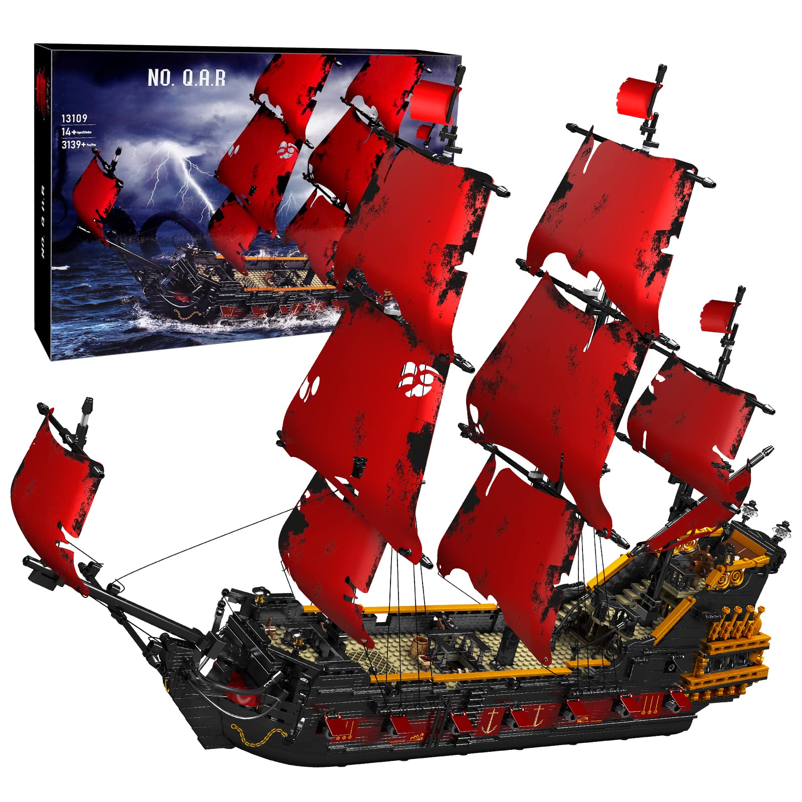 Buy Mozewa 13109 Model Ships Kits to Build,Sailboat Model Set