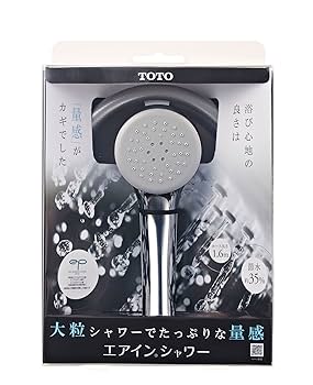 TOTO エアインシャワー シャワーヘッド THYC60C 丸型 Amazon.co.jp: TOTO エアインシャワーヘッド (メッキ丸型