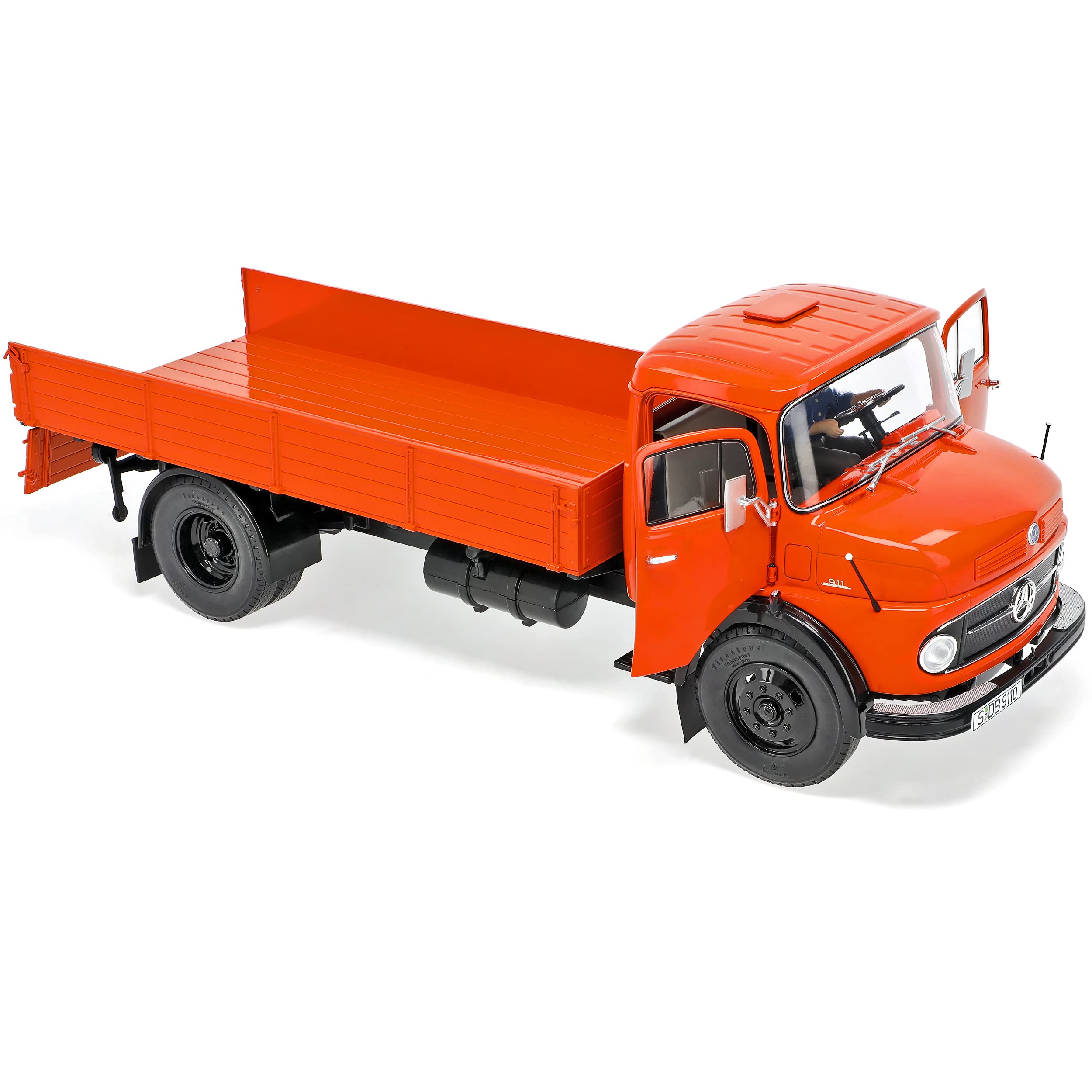 Mercedes-B L911 Rot LKW 1961-1984 1/18 Schuco Modell Auto