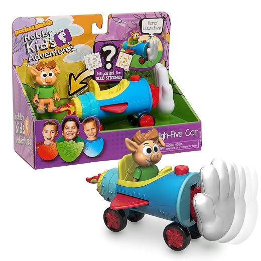 HobbyKids High-Five Car, Kids Toys for Ages 3 Up by Just Play