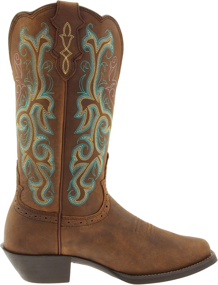 Justin stampede western boots Clearance