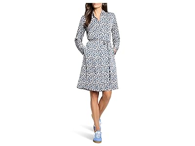 NIC+ZOE Brushstrokes Long Sleeve Devon Dress Women