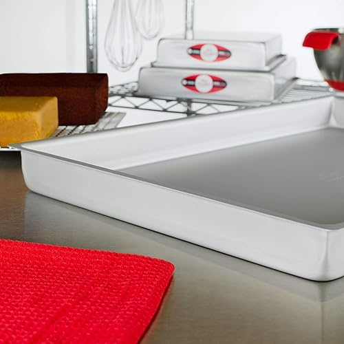 Miniatura 8 de Fat Daddio's sartenes de aluminio anodizado, Plateado