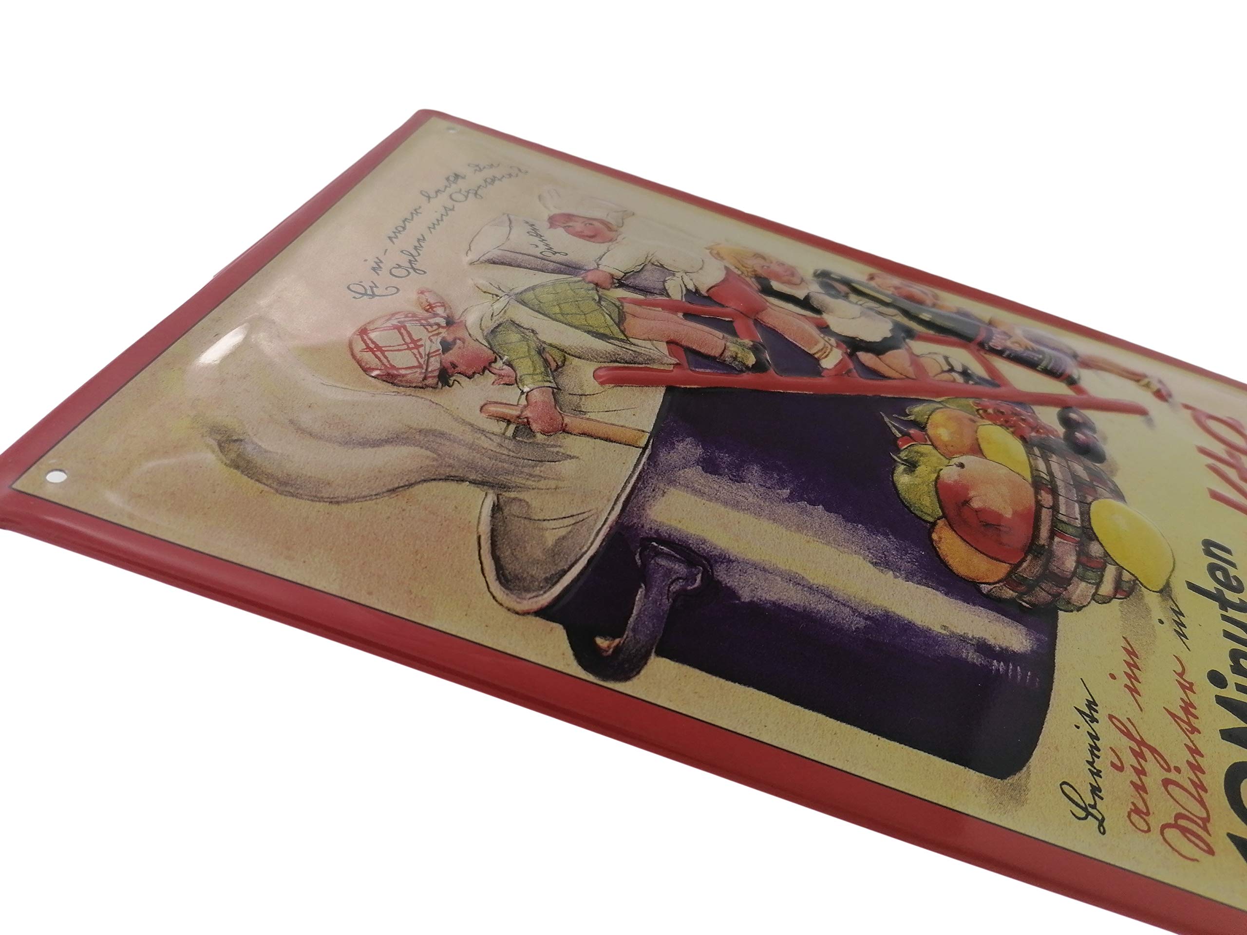 Targa In Metallo Pubblicitaria Retrò Opekta Marmelade – 30x20 Cm, Decorazione Da Parete In Stile Vintage Per Cucina - 3