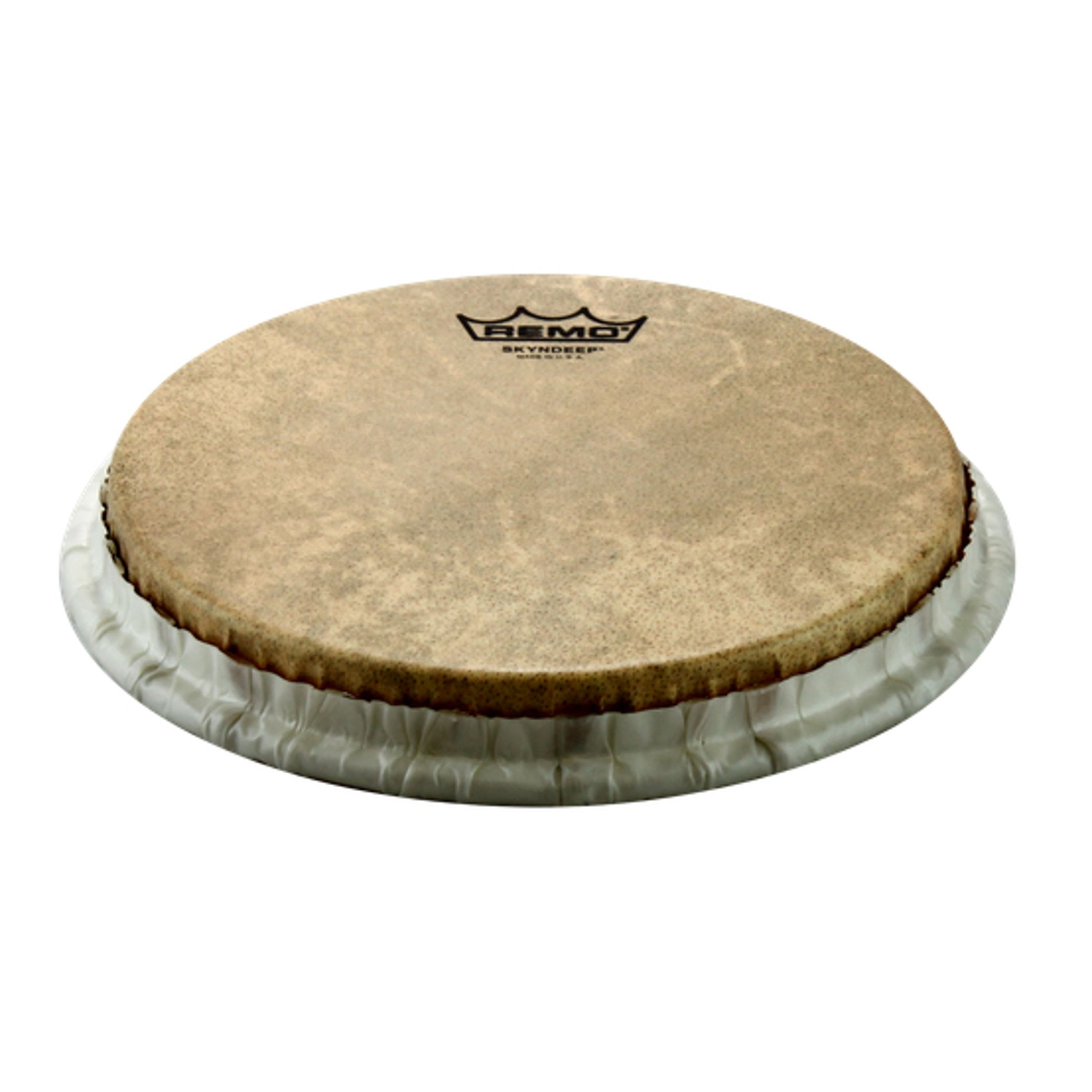 Remo Pelle per percussioni Skyndeep Bongo – Grafica pelle di vitello – Avvolta su cerchio d’acciaio – 8,5″ – M9-0850-S5-SD003