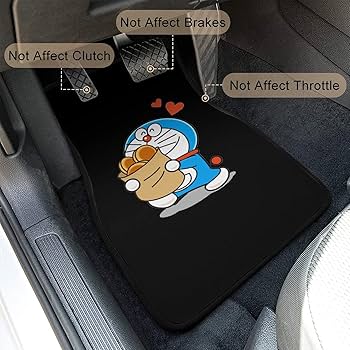 Amazon | ドラえもん カーマット フロアマット 車 軽/普通車