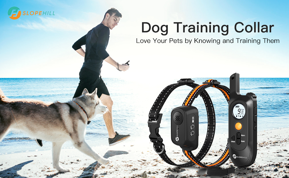 Slopehill Dog Training Collar with Voice Commands