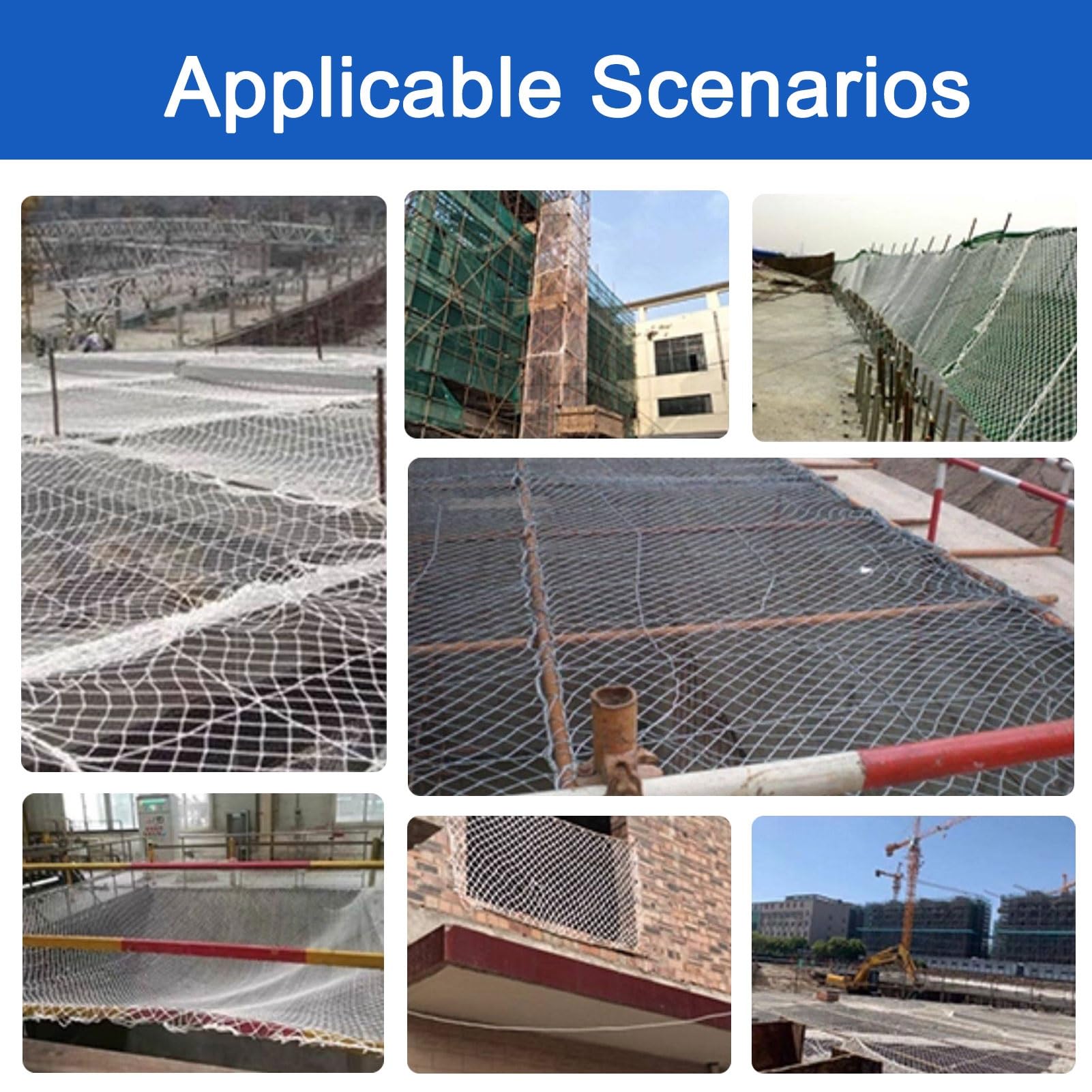 Red de Retorno para Baloncesto al Aire Libre - Ayuda para Entrenamiento de Tiro con Receptor, Red de protección Segura para Obras de construcción, Equipo Deportivo para Mejorar la práctica y