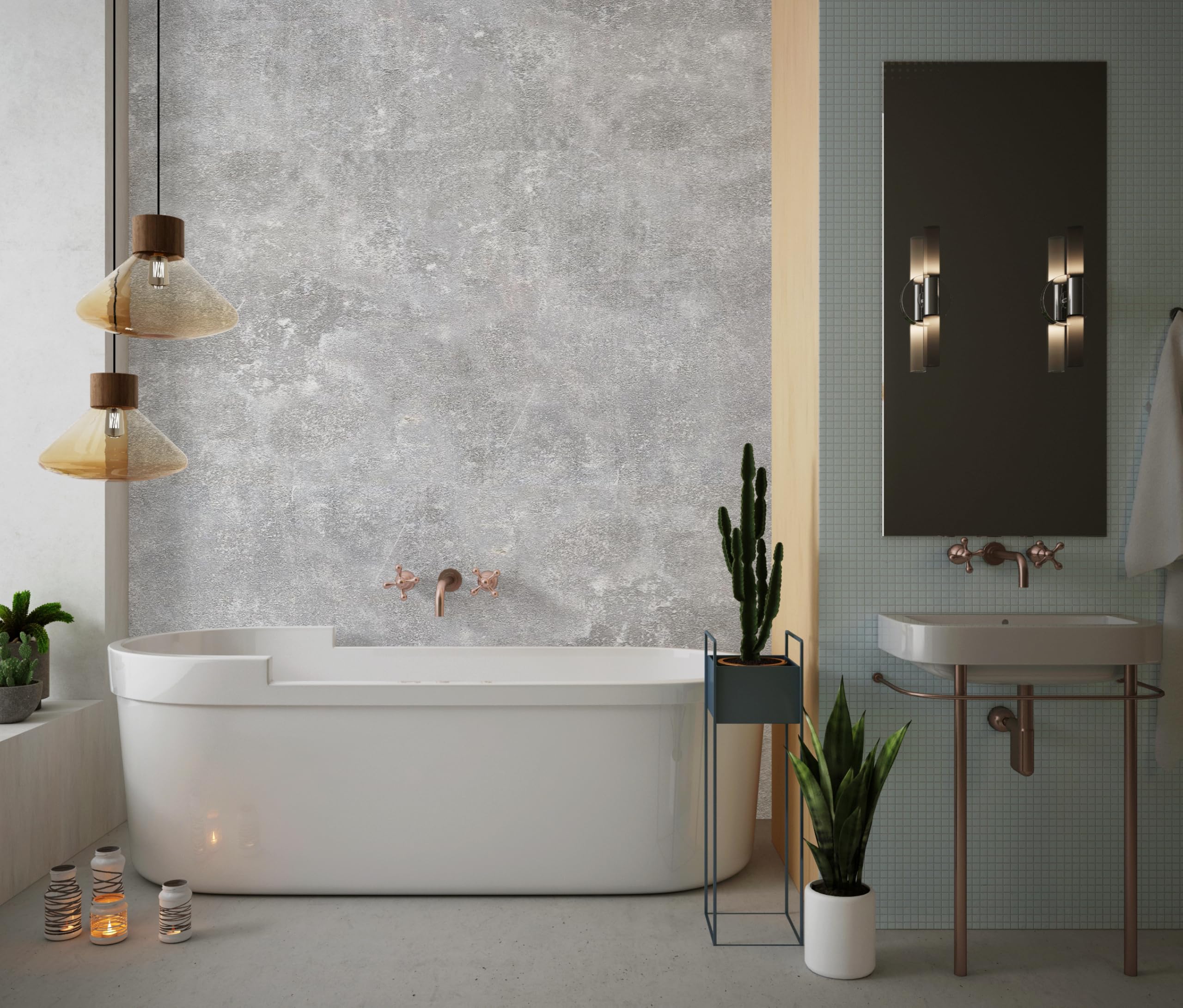 Steenlook wandpaneel | 3d textuur | 60x120 cm | Akupanel | Best Interieur ideeën in 2024