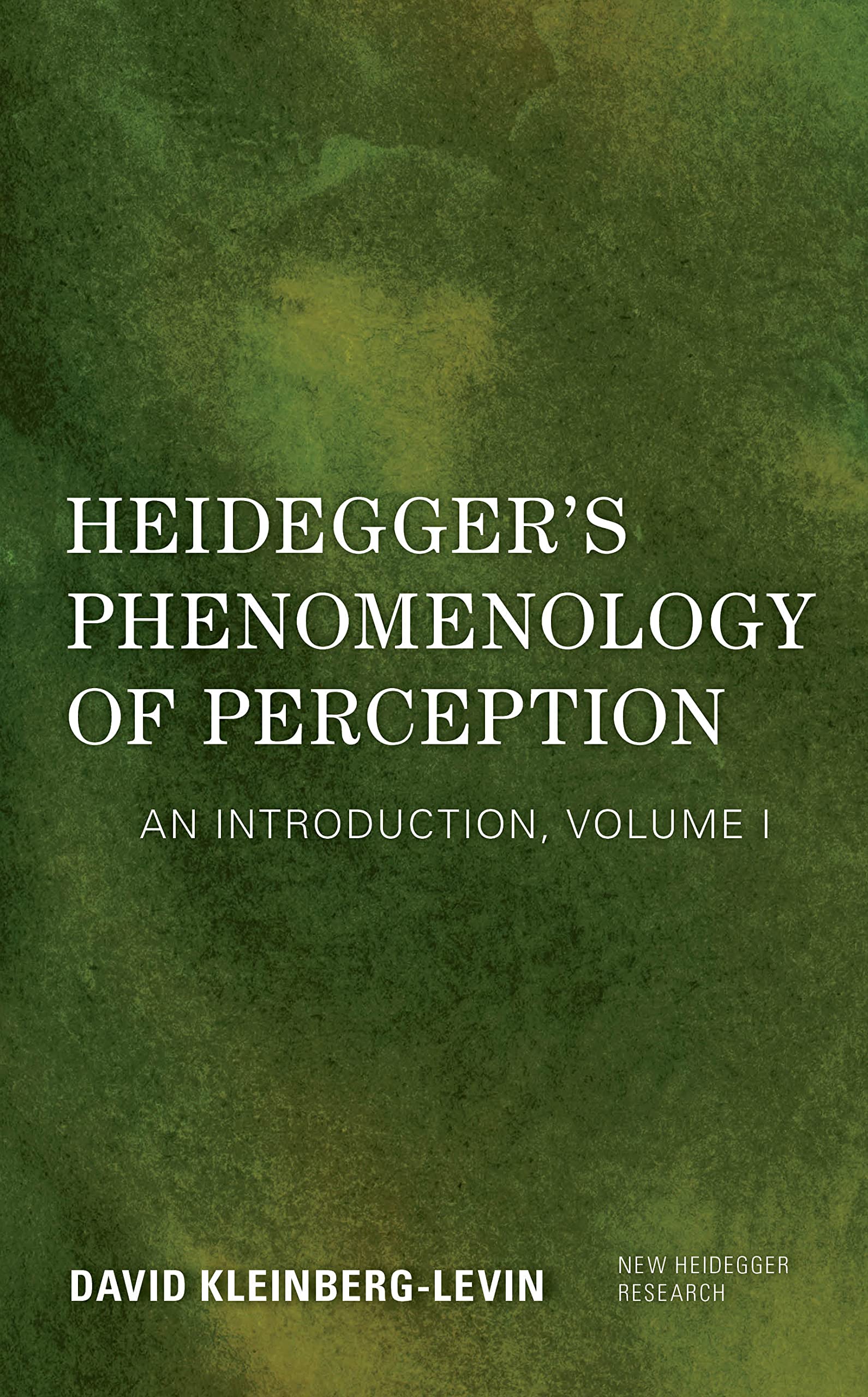 Buy Heidegger's Phenomenology of Perception: An Introduction (1) (New Heidegger Research) — BookShops.in