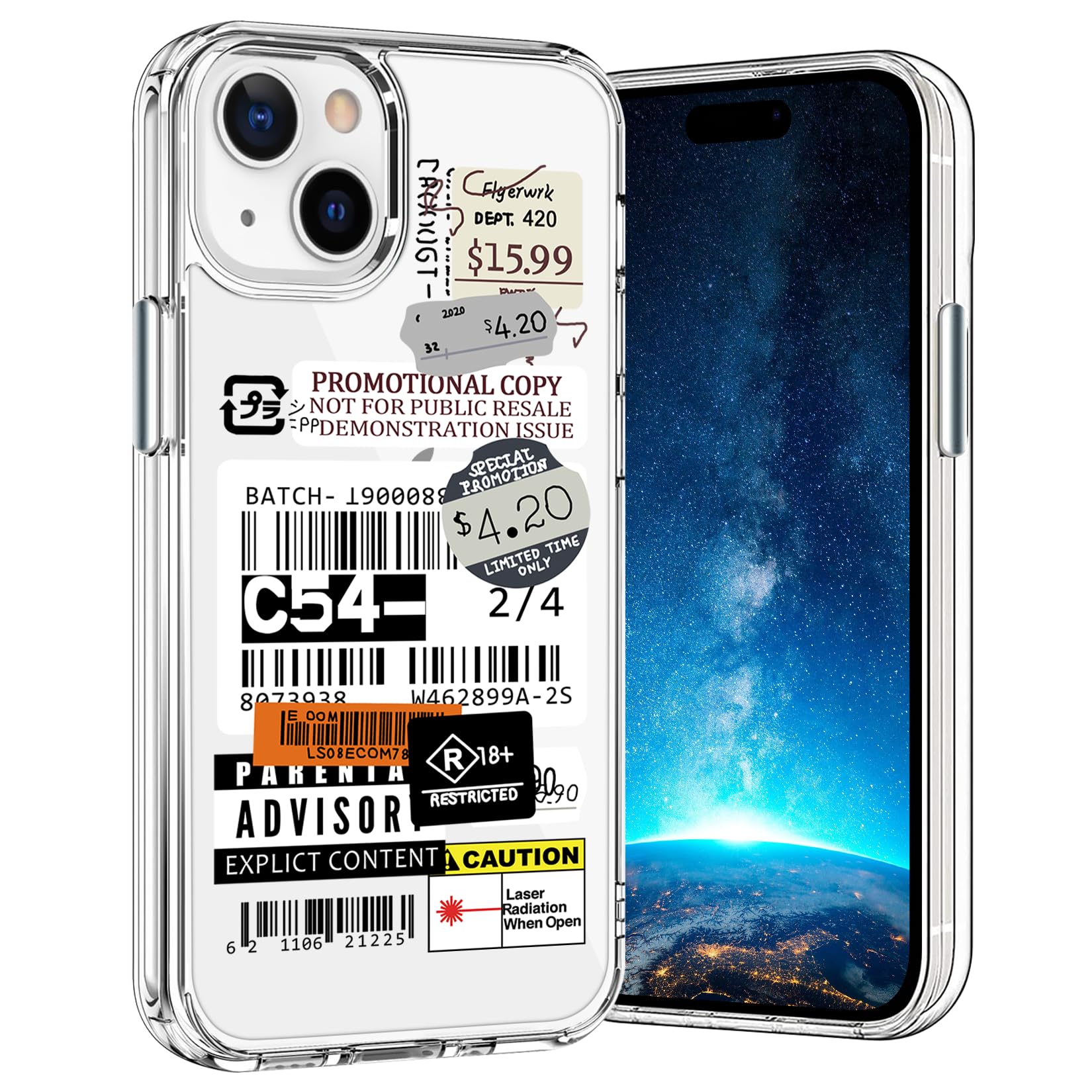 Amazon.co.jp: iPhone 15 Pro Max ケース おしゃれ かわいい ラベル