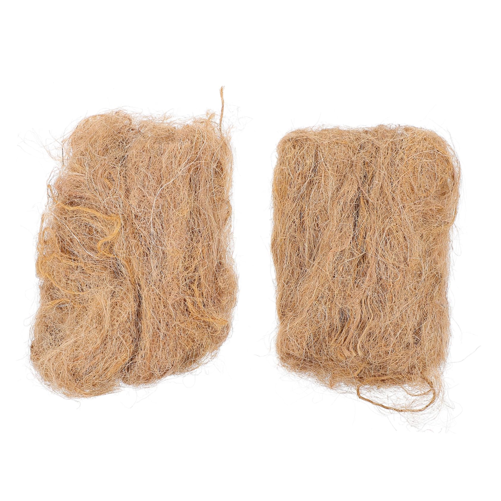 BESPORTBLE 2packs Lighter Jute Silk Outdoor Starter Tools for Camping Hiking Survival Lightweight Weather Resistant Fire Starter for Instant Combustion