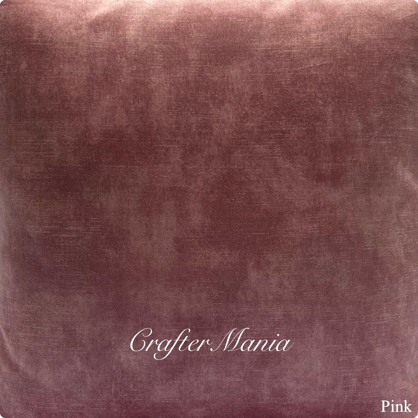 Soft Coniston Velvet Bolster Cushion Roll Cylinder Decorative BedSofa Pillowcase