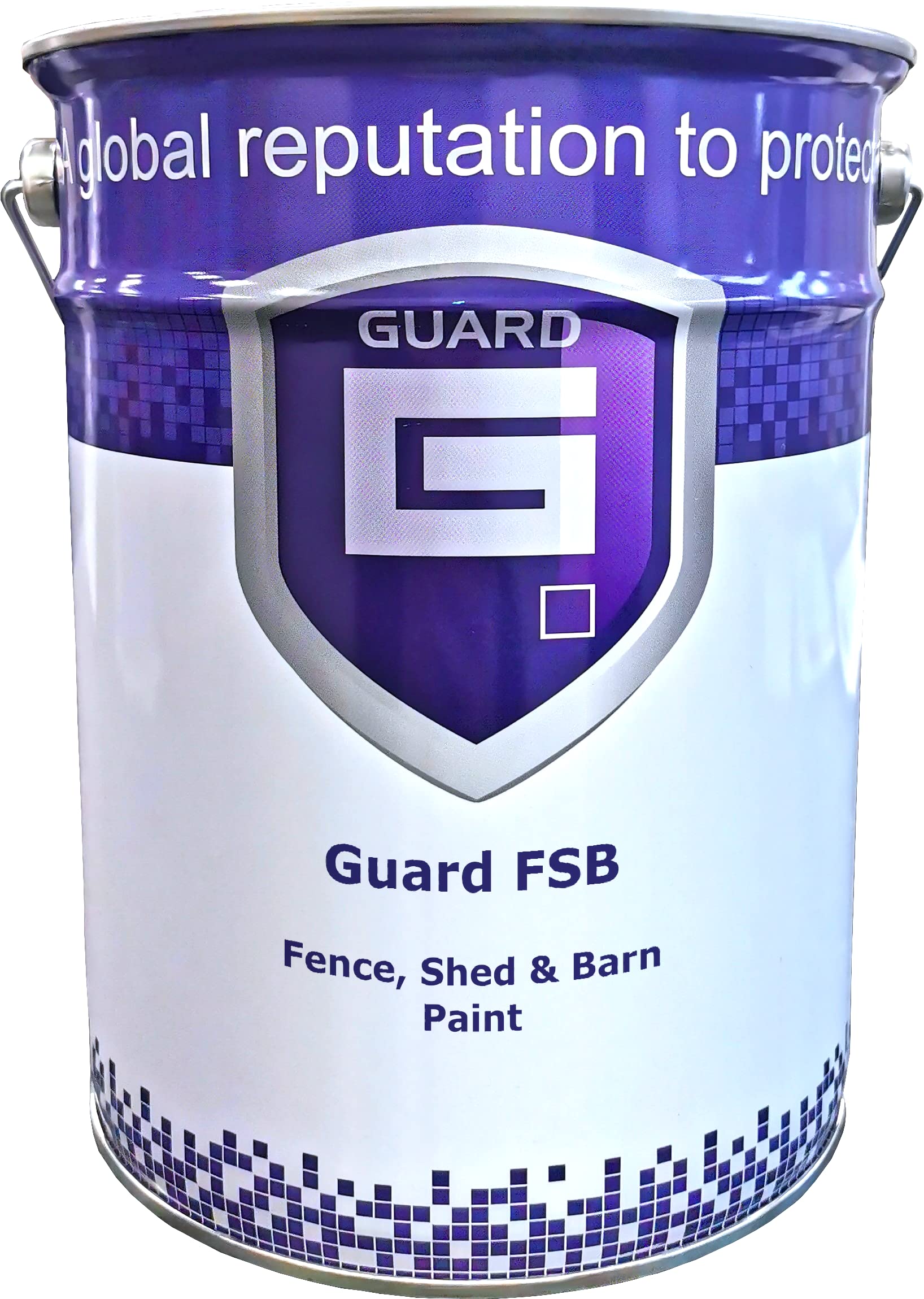 Guard Walnut Fence Shed Barn Paint Water Based With Uv & Water Protection - Multiple Sizes And Colours (, 5 Litre)